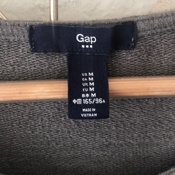 Gap t-shirt dress with faux leather pocket - Picture 3 of 5